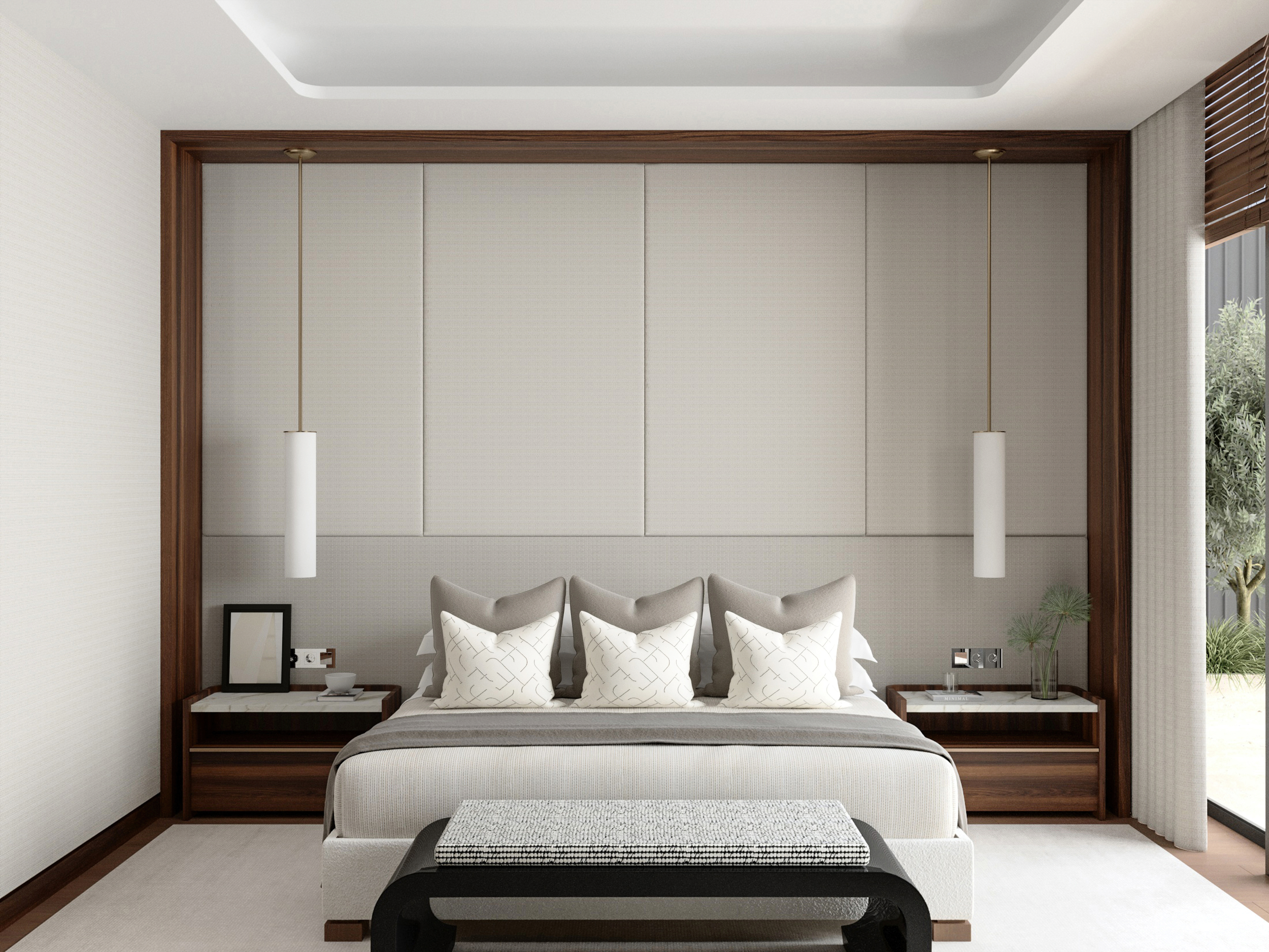 Современная спальня